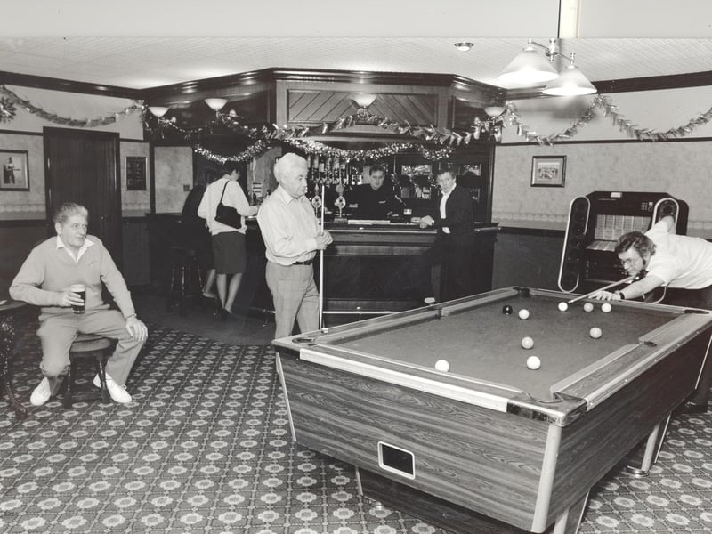 The new extension at Bramley Social Club. Pictured in December 1990.