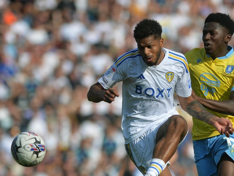 Rutter's hunt for goals in a Leeds shirt goes on, even after breaking his duck against Ipswich. The young French forward should still be ahead of Mateo Joseph in the pecking order, while Patrick Bamford's availability is not guaranteed. (Pic: Jonathan Gawthorpe)