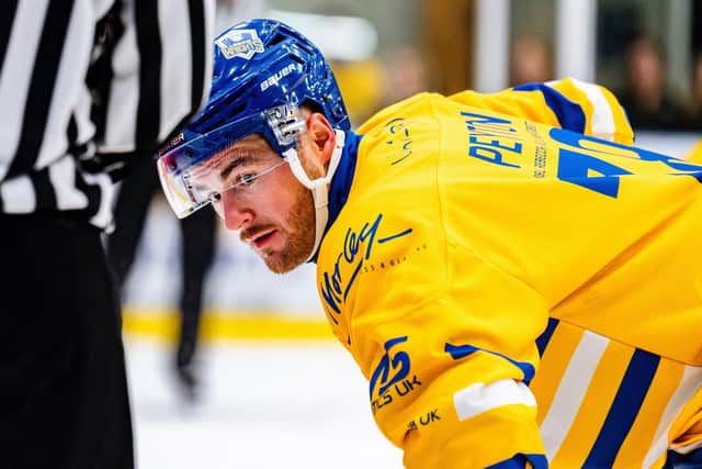 STRIKE ONE: Liam Peyton put Leeds ahead in Telford but it was their only goal. Picture: Kev Bland/Knights Media.