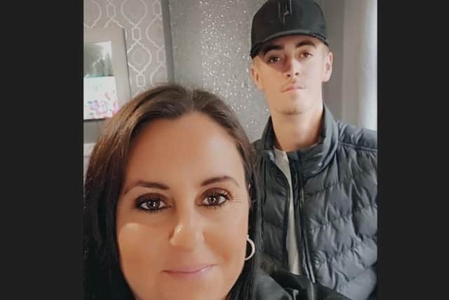 Jade with Joshua.