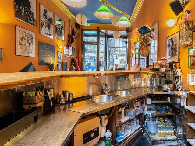 Bar area.
