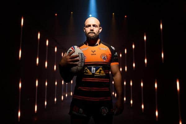 Paul McShane is continuing as Castleford captain. Picture by Alex Whitehead/SWpix.com.