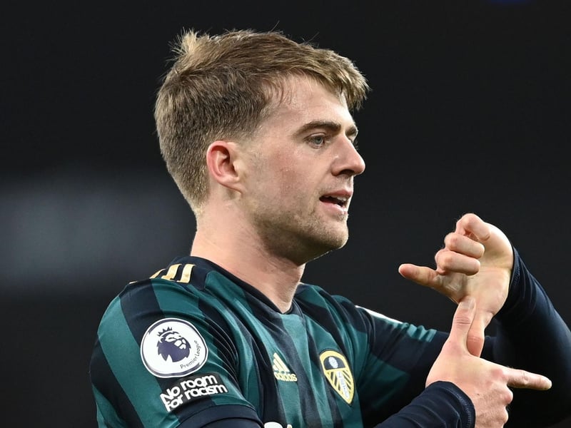 Another of the 2020 promotion heroes still at Elland Road, Patrick Bamford may no longer hold down a place in the starting XI each week, largely due to injury, but fans acknowledge he has scored a crucial number of goals since joining from Middlesbrough, particularly under Marcelo Bielsa, none more so than in the 2020/21 Premier League season when he struck 17. (Photo by LAURENCE GRIFFITHS/POOL/AFP via Getty Images)