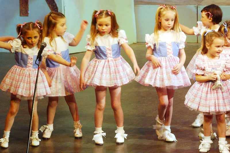 These Seaton Carew Academy of Dance performers were having a great time on the Hartlepool Town Hall stage 16 years ago. Is there someone you know in this photo?