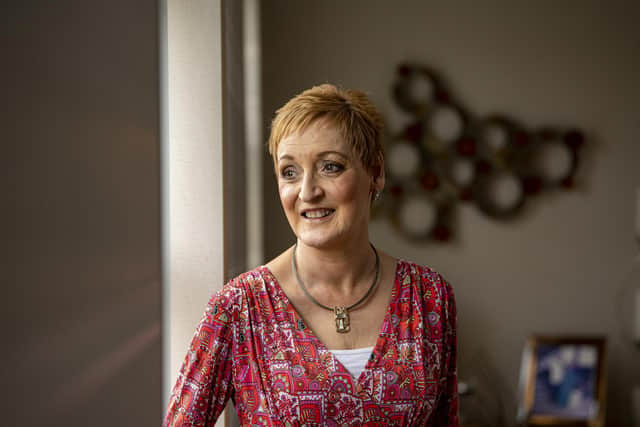 Jacqui is a vocal and active supporter of Leeds Cancer Centre. Image: Tony Johnson