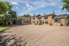 There is plenty of parking space with this detached character property.