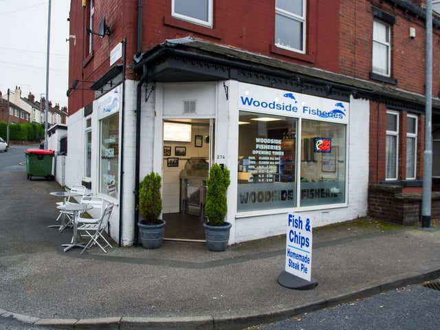Woodside Fisheries, Horsforth has a rating of 4.7 stars from 303 reviews. A customer at the Woodside Fisheries said: "Relocated to the area and happy we’ve found the best local chippy! Staff are friendly & food quality is top notch!"