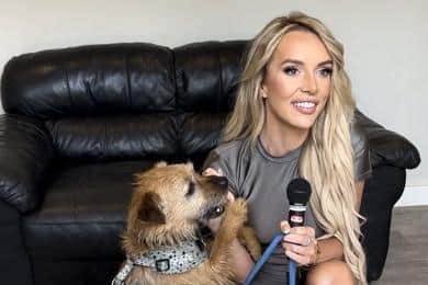 Love Island star Faye Winter makes appearance at RSPCA Leeds and Wakefield