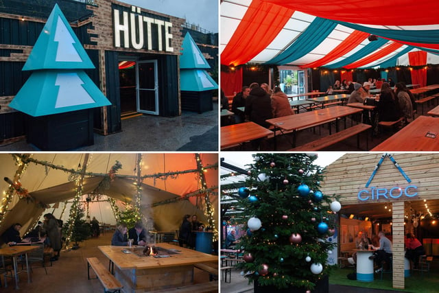 For the first time Chow Down's Winter Village also featured the Hutte Bavarian Beer Hall, screening World Cup games. Standard tickets are now free at Chow Down, excluding special events.