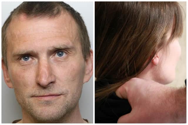 Robertson ignored the restraining order and attacked the woman twice. (pic by WYP / National World)