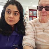 Ankita Trivedi, a support coordinator at the Stroke Association, has been supporting Gail.