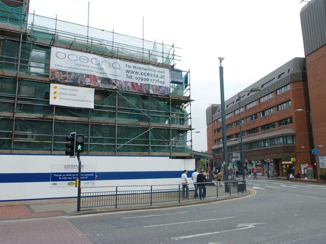 The new £7m nightclub, Oceana, now known as Pryzm, in Leeds city centre on October 4, 2005.
