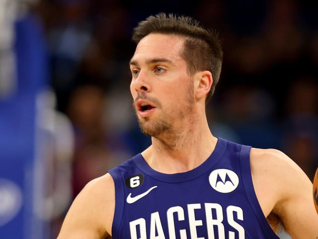 Indiana Pacers basketball player TJ McConnell has also confirmed his involvement in Leeds United in recent weeks. Neither he or Nance Jr. are expected to be subject to EFL owners and directors tests due to the size of their stake. They are only believed to be minority investors and will have little to no influence in the day-to-day running of the club. (Photo by Mike Ehrmann/Getty Images)