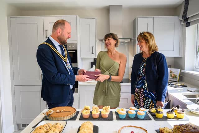 That winning moment - Bellway's 2024 Bake Off winner, Lucille de Villiers