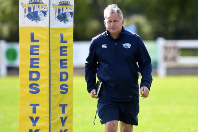 Rebuilding job: Jon Callard, the Powergen Cup-winning head coach, is into his second season as director of rugby with the club. (Picture: Jonathan Gawthorpe)