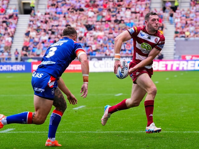 Consistently one of the best in a good Wigan side.