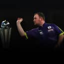 Crossing paths: Luke Littler, left, and Luke Humphries, right, in last year's PDC World Darts Championship final (Picture: Tom Dulat/Getty Images)