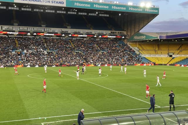 The final whistle sounds as Leeds United are promoted to PL2 Division 1
