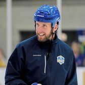 BIG WEEKEND: Leeds Knights 2 head coach, Davey Lawrence. Picture: Oliver Poratmento/Knights Media.