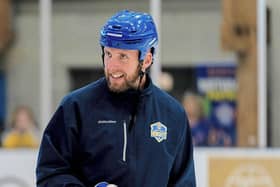BIG WEEKEND: Leeds Knights 2 head coach, Davey Lawrence. Picture: Oliver Poratmento/Knights Media.