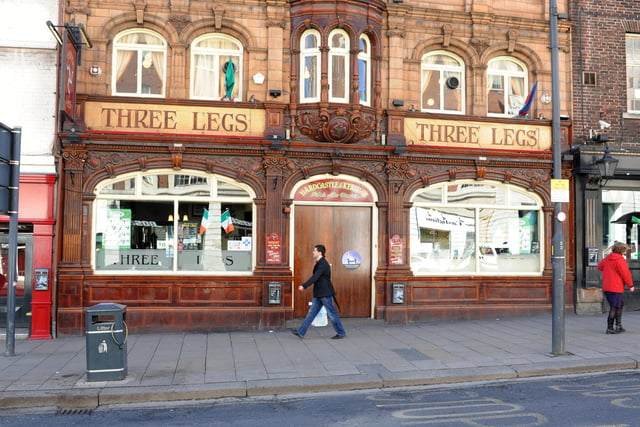 The Three Legs, in The Headrow, also topped our list with five people recommending it as the city's best place to enjoy a drink in the sunshine. It is a popular, old-fashioned pub in the city centre that is particularly busy when the sun is shining.