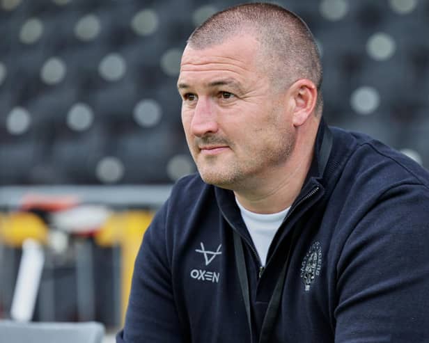 Castleford Tigers interim-coach Chris Chester. Picture by John Clifton/SWpix.com.
