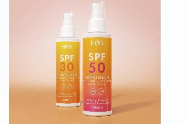 Holland & Barrett launch new sunscreen range with nourishing botanical oils.