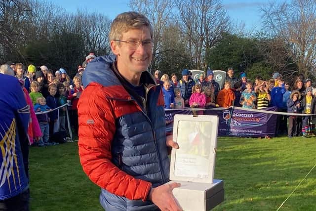 Award-winning teacher David Alcock, recognised nationally by British Orienteering for his outstanding contribution to school orienteering