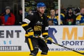 HEADING OUT: Grant Cooper scored in Sunday night's 3-2 defeat at Peterborough Phantoms - a game which is expected to be his last in a Leeds Knights shirt. Picture courtesy of Oliver Portamento.