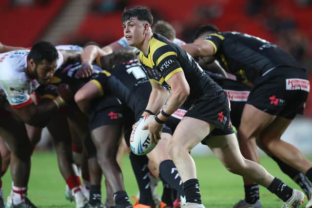 Castleford Tigers' Cain Robb will miss Magic Weekend - and could be sidelined for the rest of the season - after suffering a dislocated shoulder. Picture by Ed Sykes/SWpix.com.