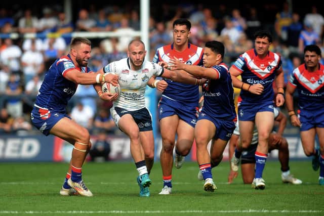 Jarrod O'Connor seen in action for Leeds Rhinos against Wakefield Trinity last season. Picture by Steve Riding.