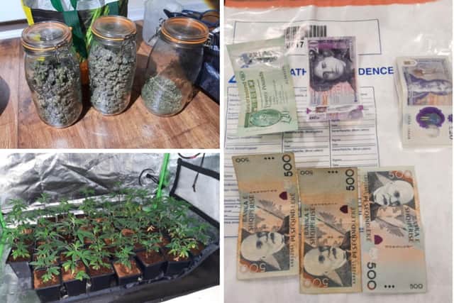 Numerous arrests were made in Harehills on May 2 and 3 over money laundering and drug dealing. Photos: West Yorkshire Police