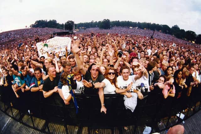 August 1993 and thousands enjoyed a concert by U2 in Roundhay Park.