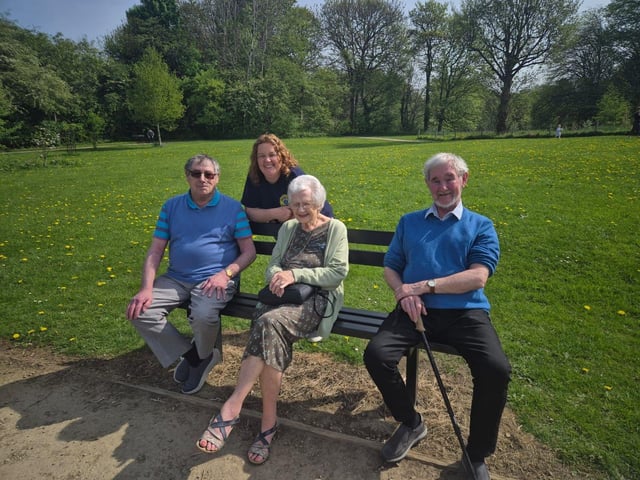 Visiting local parks in the summer