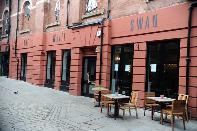 Pictured is The White Swan, Swan Street, Leeds city centre.