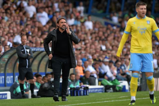 Leeds United manager Daniel Farke 