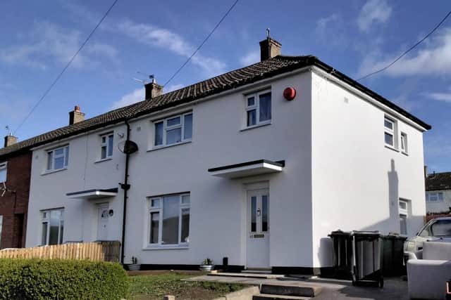 A recently retrofitted home in Leeds.