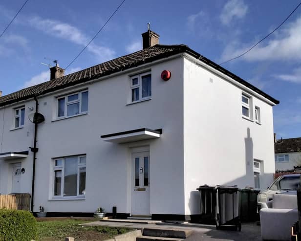 A recently retrofitted home in Leeds.