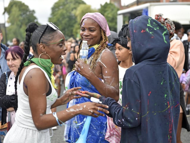 Thousands are expected to line the route for the main parade this afternoon.