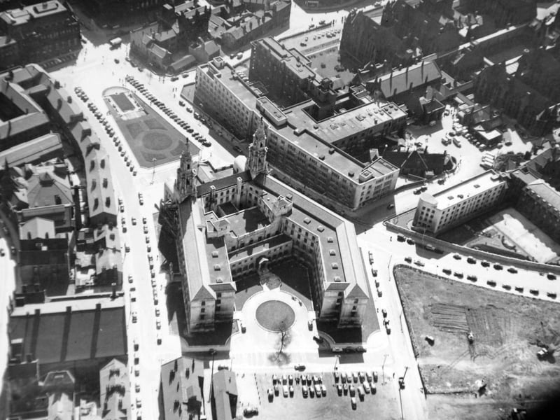 Leeds Civic Hall in April 1953.