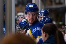 ONE STEP AT A TIME: Defenceman Sam Cooper believes Leeds Knights will build on the positive steps forward taken with last Saturday's 5-3 win on the road at Basingstoke. Picture: Charlotte Clarke/Knights Media.