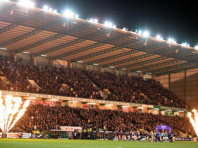 Hibs broke the 20,000 barrier earlier in the season when they hosted Hearts. They also had a big support at the weekend in the draw with St Johnstone. Average attendance is 14,941