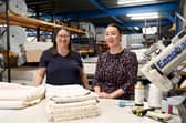 Tristine Hargreaves (left), executive director of the NBF, with Amy Wheeler, managing director of Kelcol
