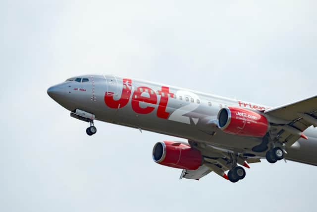 The leisure airline Jet2.com has  strengthened its family-friendly policies, by announcing today that children under two  will now travel for free. (Photo by Nicholas.T.Ansell/PA Wire)