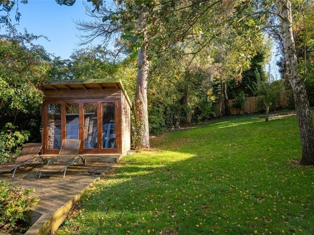 The gardens of this home lie predominately to the rear and have been delicately planned and landscaped.