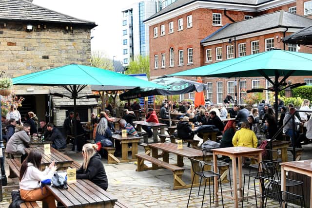Water Lane Boathouse in Leeds has been named among the best beer gardens in the country (Photo: Gary Longbottom)