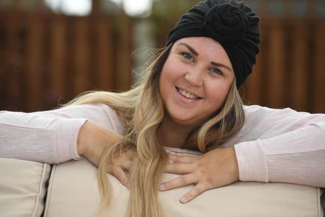 She was diagnosed in May but admits she has only started processing the severity of her situation since beginning chemotherapy. Image: Gerard Binks