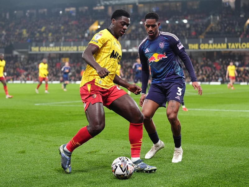8 - He and Solomon weren't always on the same page but his runs and movement were good. Got involved in attacks, got back and defended. One second half dribble was ill-advised.