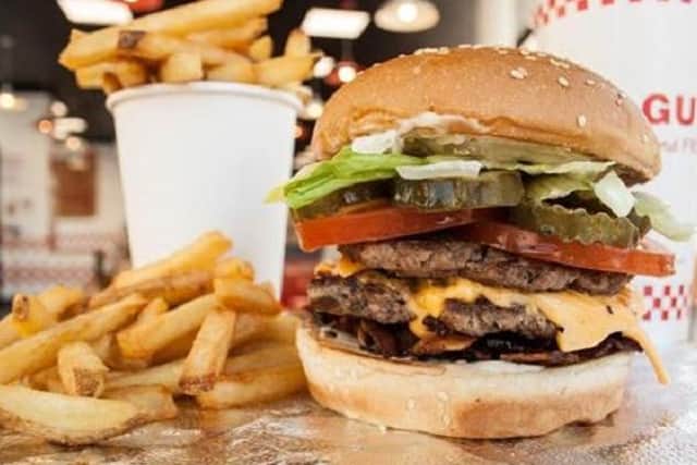 Five Guys celebrate National Burger Day