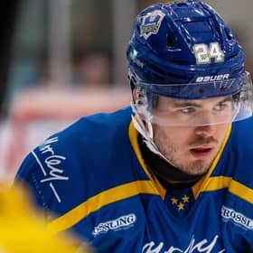 STARTING OUT: Cullen McLean impressed over the opening pre-season weekend against Tilburg Trappers and Hull Seahawks. Picture courtesy of Knights Media